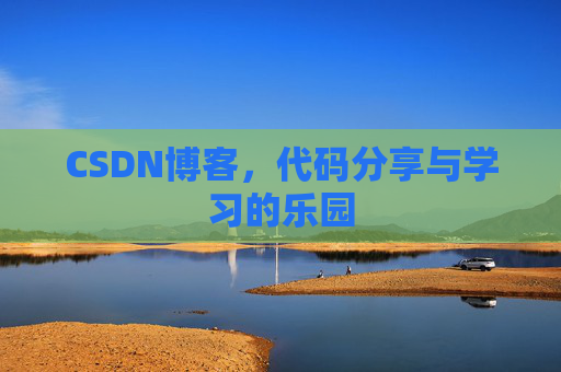 CSDN博客，代码分享与学习的乐园